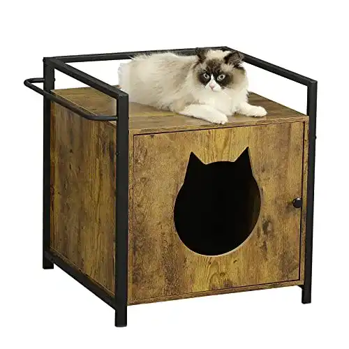 Katzenhaus MSmask, Katzenbett oder Katzentoilette, versteckt
