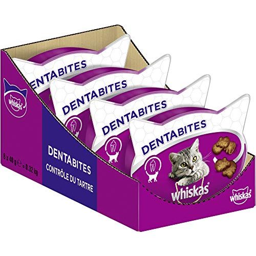 Die beste katzenleckerlies whiskas dentabites zahnpflegesnacks huhn 8x40g Bestsleller kaufen