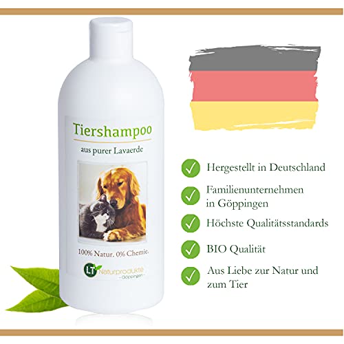 Katzenshampoo LT-Naturprodukte Bio-Tiershampoo vegan, 500ml
