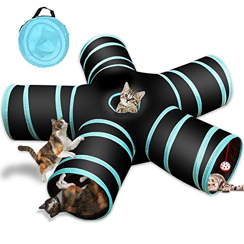 Die beste katzentunnel sammiu 5 wege collapsible pet play tunnel Bestsleller kaufen