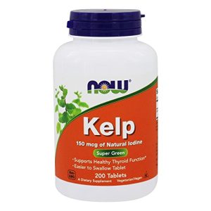 Kelp Now Foods, 150 mcg Jod, 200 vegane Tabletten, glutenfrei