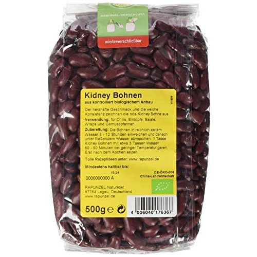 Kidneybohnen Rapunzel Kidney Bohnen, rot, (3 x 500 g) – Bio