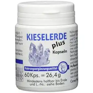 Kieselerde-Kapseln Pharma-Peter KIESELERDE PLUS, 60 Kapseln