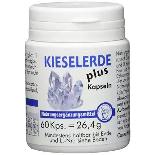 Kieselerde-Kapseln Pharma-Peter KIESELERDE PLUS, 60 Kapseln