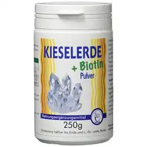 Kieselerde Pharma-Peter + BIOTIN Pulver, 250 g