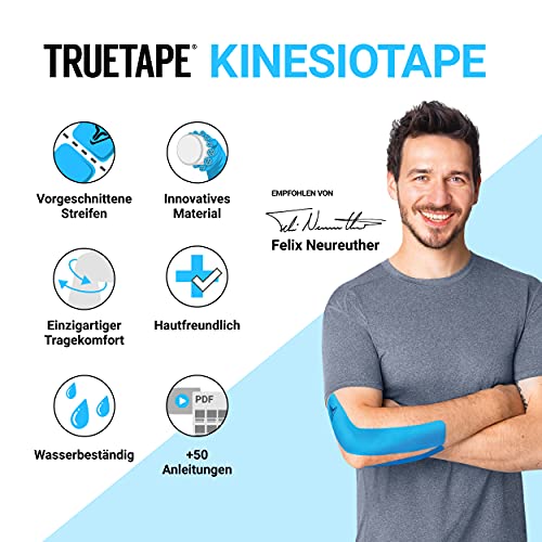Kinesiologie-Tape TRUETAPE ® Kinesiotapes I vorgeschnitten