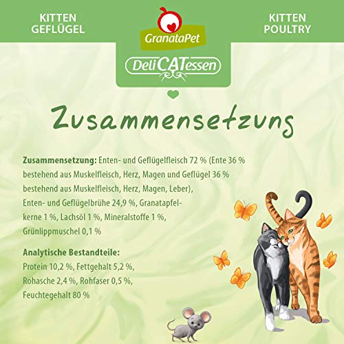 Kitten-Nassfutter GranataPet Delicatessen Kitten/Junior Geflügel