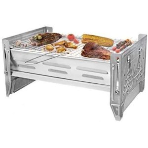 Klappgrill VENTON Camping Grill Holzkohle 45 x 28 x 4 cm
