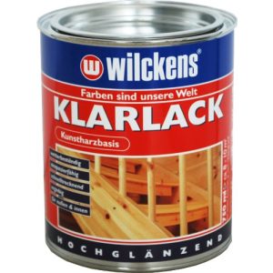 Klarlack Holz Wilckens Lacke Klarlack hochglänzend 750ml