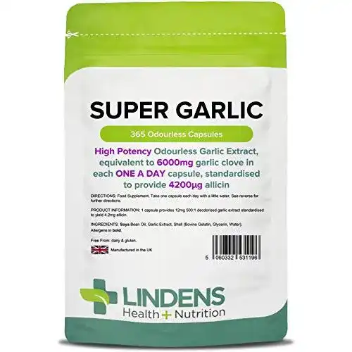 Die beste Knoblauch-Kapseln Lindens, hochdosiert, 365 Verpackung 2026 Test Bestseller Knoblauch-Kapseln Lindens, hochdosiert, 365 Verpackung