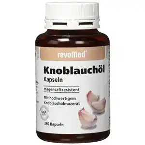 Knoblauch-Kapseln revoMed Knoblauchöl Kapseln 360St.