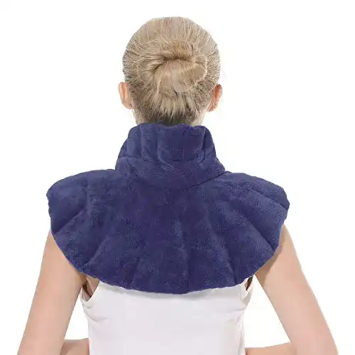 Körnerkissen AROMA SEASON ® Nackenhörnchen mit Stehkragen