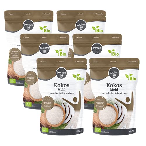 Die beste kokosmehl borchers 6 x bio premium 6 x 400 g Bestsleller kaufen