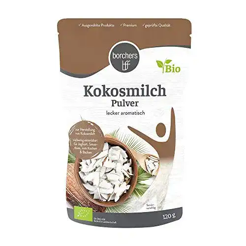 Die beste Kokosmilchpulver borchers Bio, Laktosefrei, 120 g 2026 Test Bestseller Kokosmilchpulver borchers Bio, Laktosefrei, 120 g