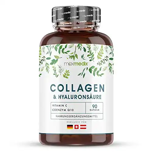 Kollagen-Kapseln MaxMedix Kollagen Hyaluronsäure Kapseln, 90 St