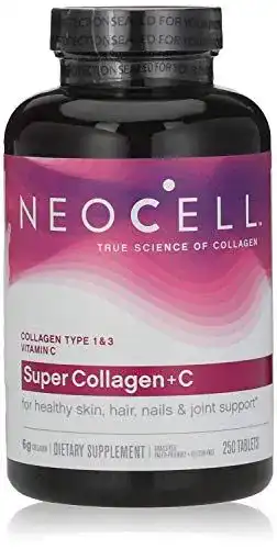 Kollagen-Kapseln Neocell, Super Collagen + Vitamin C, 250 Tabl.