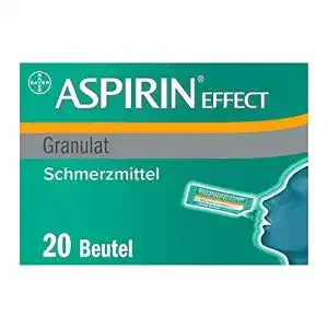 Kopfschmerztabletten Aspirin ® Effect Granulat, 20 Stück