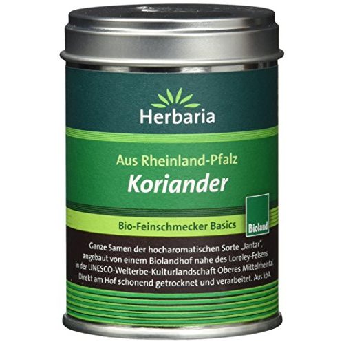 Die beste koriandersamen herbaria koriander ganz 40 g dose Bestsleller kaufen