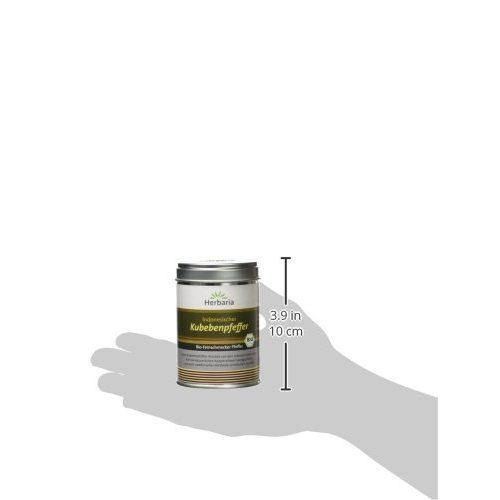 Kubebenpfeffer Herbaria, 1er Pack (1 x 60 g Dose) – Bio