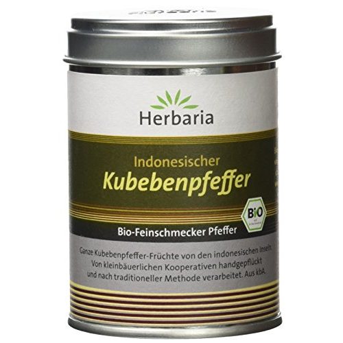 Kubebenpfeffer Herbaria, 1er Pack (1 x 60 g Dose) – Bio