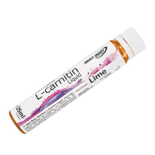 L-Carnitin Best Body Nutrition mit Carnipure, Lime, 20 Ampullen