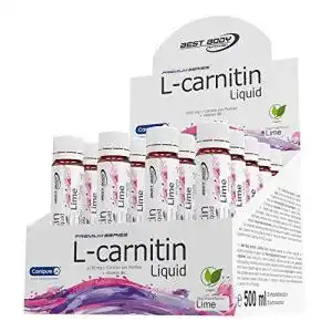 L-Carnitin Best Body Nutrition mit Carnipure, Lime, 20 Ampullen