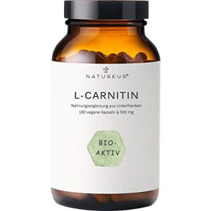 L-Carnitin Naturkur ® 180 vegane Kapseln im Apothekerglas