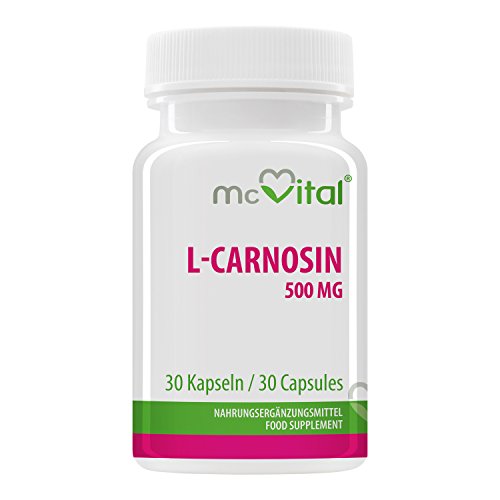 Die beste l carnosin mcvital 500 mg 30 kapseln made in germany Bestsleller kaufen