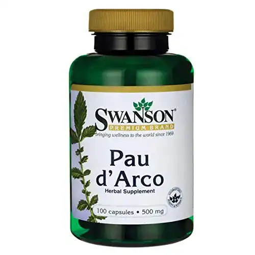 Lapacho-Kapseln Swanson Lapachorinde”Pau D’Arco”, 100 Kapseln