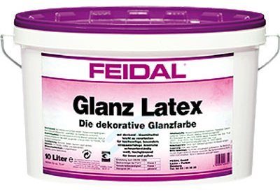 Latexfarbe Latexfarbe für den Innenbereich Feidal Glanz Latex 5 L