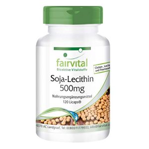Lecithin capsules fairvital soya lecithin 500mg, 120 LiCaps®