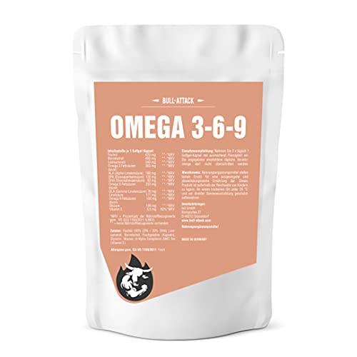 Die beste leinoel kapseln bull attack sport supplements omega 369 Bestsleller kaufen