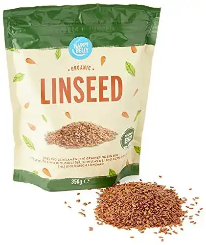Leinsamen Happy Belly Amazon-Marke: Bio 4 x 350gr