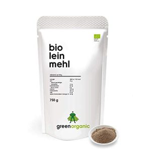 Leinsamenmehl GreenOrganic BIO PREMIUM, 750 g