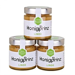 Lindenhonig Honigprinz Honig 100% Blütenhonig 3 x 250 gr