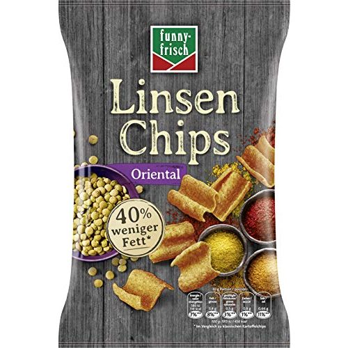 Die beste linsen chips funny frisch linsen chips oriental 12 x 90 g Bestsleller kaufen