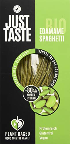 Die beste low carb nudeln just taste bio edamame spaghetti 6 x 250 g Bestsleller kaufen