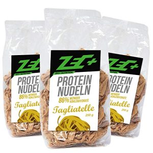Low-Carb-Nudeln Zec+ Nutrition, 3 x 250g, Made in Germany