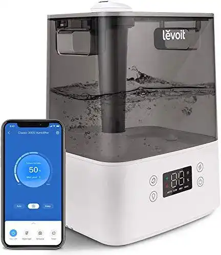 Luftbefeuchter Levoit Ultraschall 6L Wlan Top-Füllung 26dB