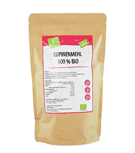 Lupinenmehl MixDeinBrot Bio-Süß, pflanzliches Eiweiß, 1000 g
