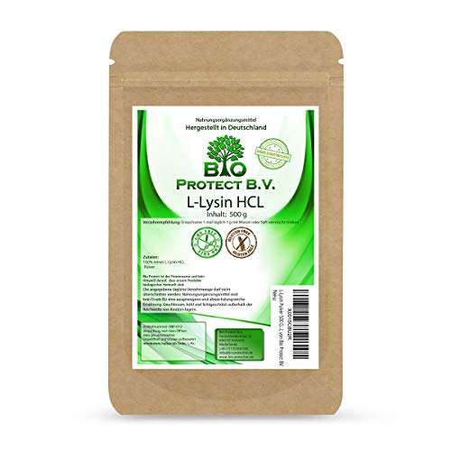 Die beste lysin bio protect l pulver 500 gramm ohne zusatzstoffe Bestsleller kaufen