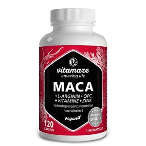 Maca-Kapseln Vitamaze – amazing life Maca Kapseln, 120 Kapseln