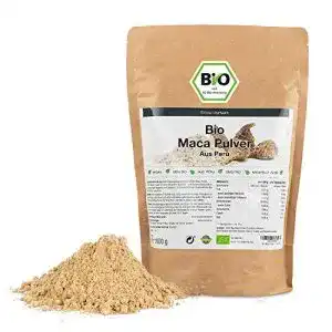 Maca-Pulver Exvital BIO- aus Peru 1 kg, abgefüllt in Deutschland