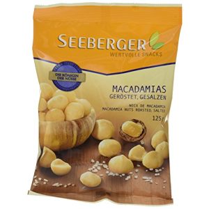 Macadamia-Nüsse Seeberger Macadamias geröstet, gesalzen