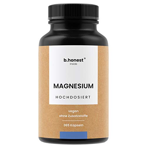 Die beste magnesium hochdosiert b honest inside magnesium 365 kapseln Bestsleller kaufen