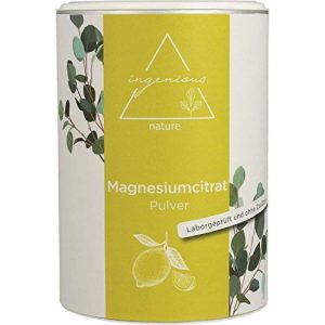 Magnesiumcitrat-Pulver ingenious nature ® 500g ohne Zusätze