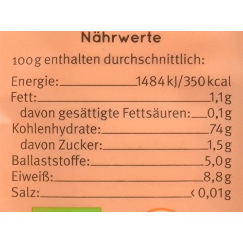 Maismehl Bauckhof Mais-Vollkorn-Mehl glutenfrei, 500 g