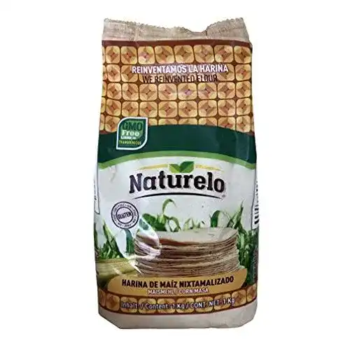 Maismehl Naturelo, 100% natürlichem Mais, Pack 1kg