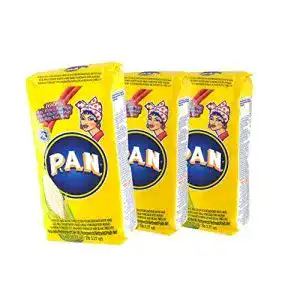 Maismehl PAN Weisses feines, vorgekocht, Kolumbien, 3 x 1kg
