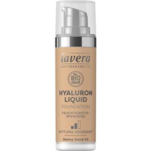 Make-up lavera HYALURON LIQUID FOUNDATION Honey Sand 03